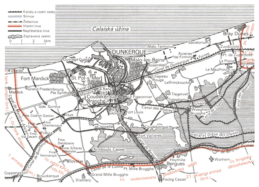 Situace u Dunkerque 1944